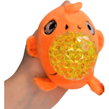 PBJ plush ball jellies orange monster