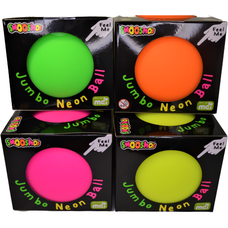 Smoosho's Jumbo Neon Squishy Ball